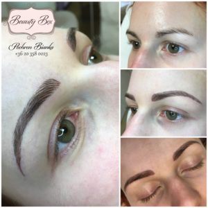 nano szálas szemöldök tetoválás beauty box szombathely