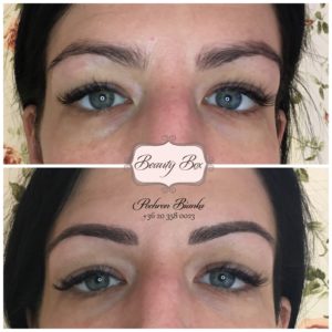 nano szálas szemöldök tetoválás beauty box szombathely