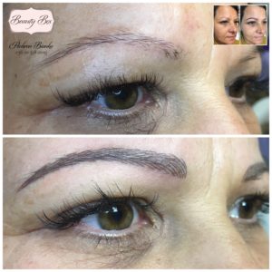 nano szálas szemöldök tetoválás beauty box szombathely